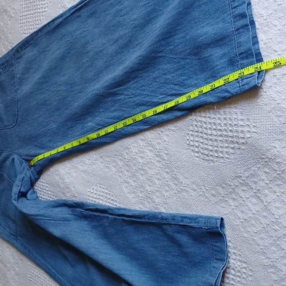 J. Crew Capri -Wide Leg Pants Size 6 - Picture 8 of 9